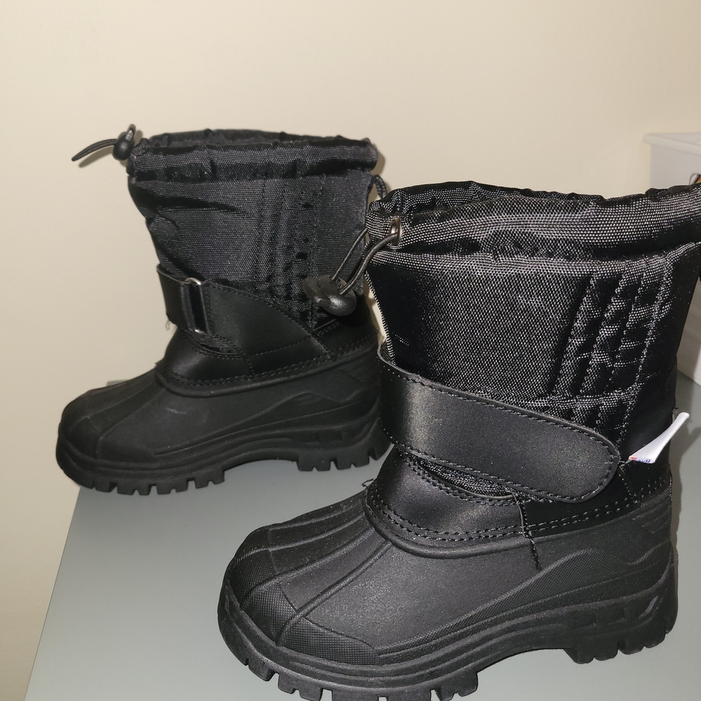 Ice Black Winter Boots - Picture 3 of 4